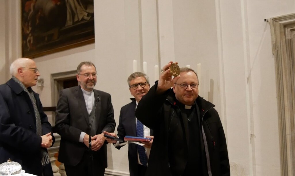 Besuch der deutschen Bischöfe bei Sant'Egidio während des Ad-Limina-Besuches, Gebet für den Frieden und Begegnung