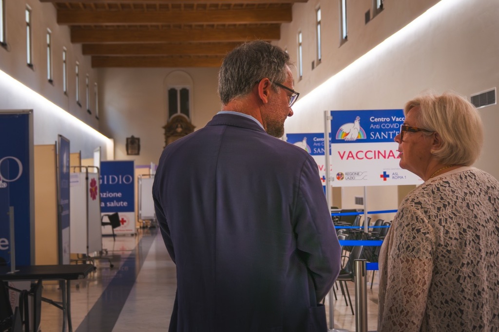 La ministra francese Catherine Vautrin in visita a Sant’Egidio: apprezzamento per i programmi a sostegno dell’infanzia e della famiglia