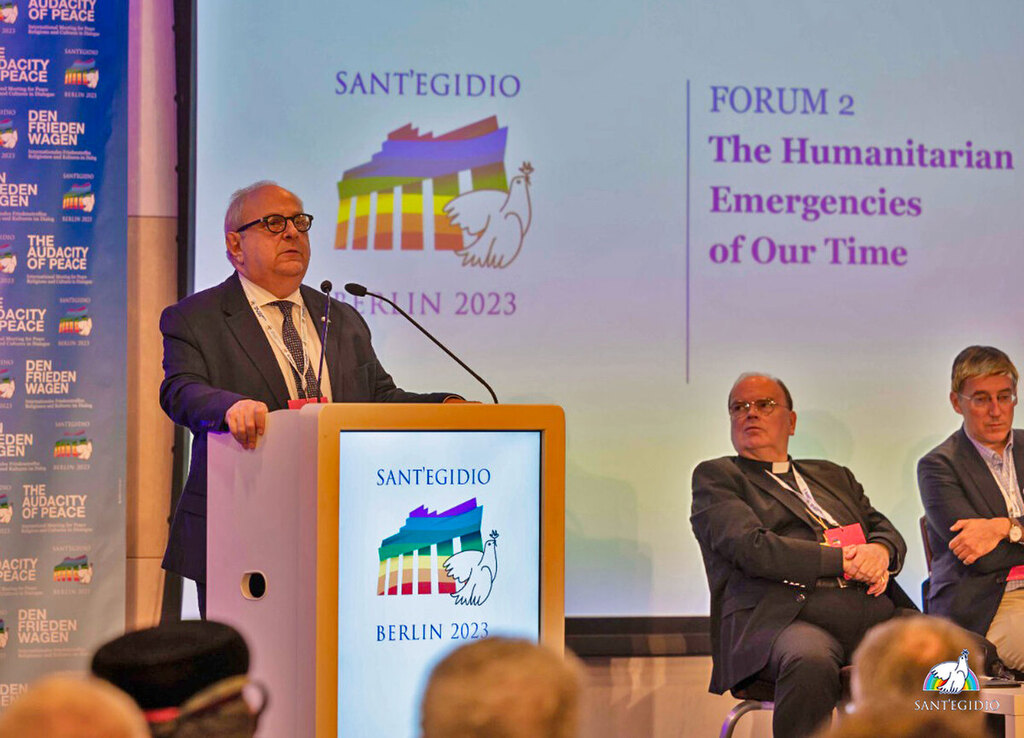 En el Encuentro internacional por la paz de Sant'Egidio se habla de 