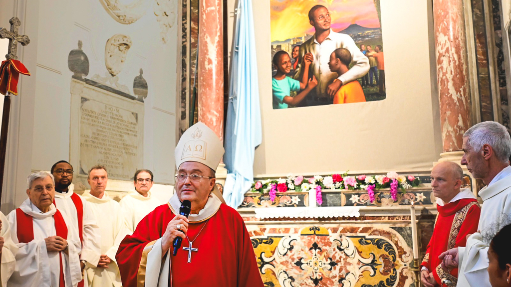 A Napoli, nella chiesa di San Pietro Martire, un altare dedicato a Floribert Bwana Chui
