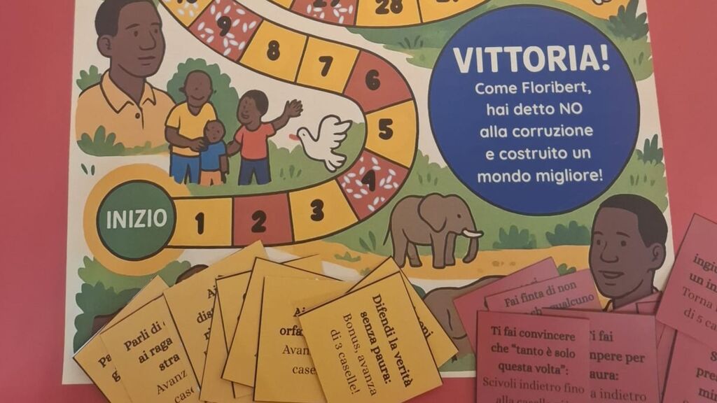 In der Schule des Friedens aufwachsen und wie Floribert werden. Für die Kinder in den afrikanischen Schulen des Friedens ist der junge Märtyrer, der am 15. Juni seliggesprochen wird, ein Vorbild