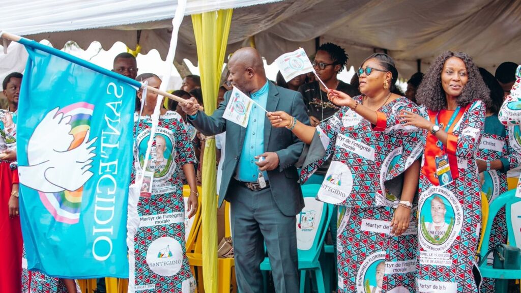 One month after Floribert's beatification, some pictures from the first liturgy in his memory in Goma