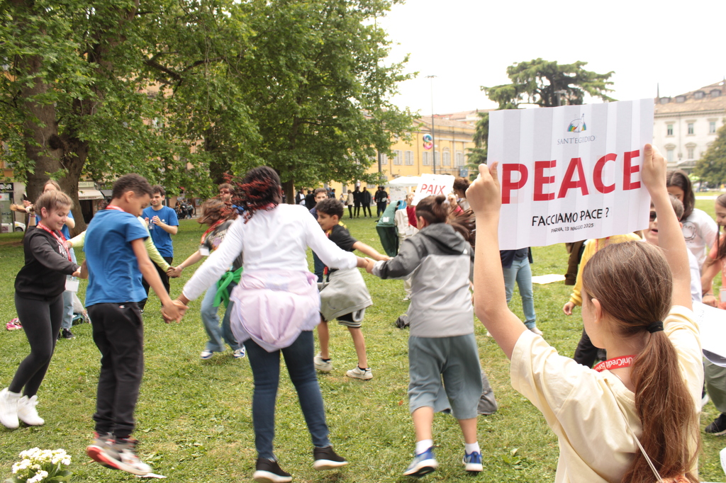 A Parma 500 bambini con Sant’Egidio per dire: Facciamo pace?!