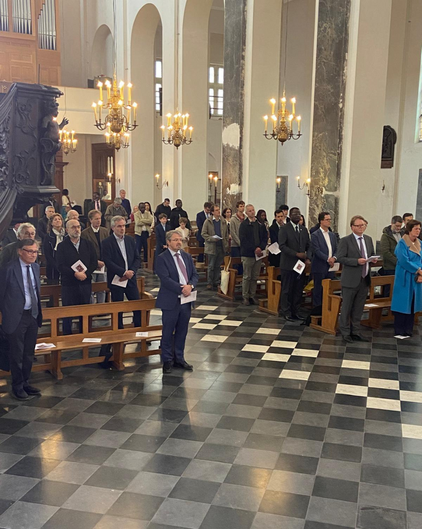 Sant'Egidio viert haar 57e verjaardag in Brussel