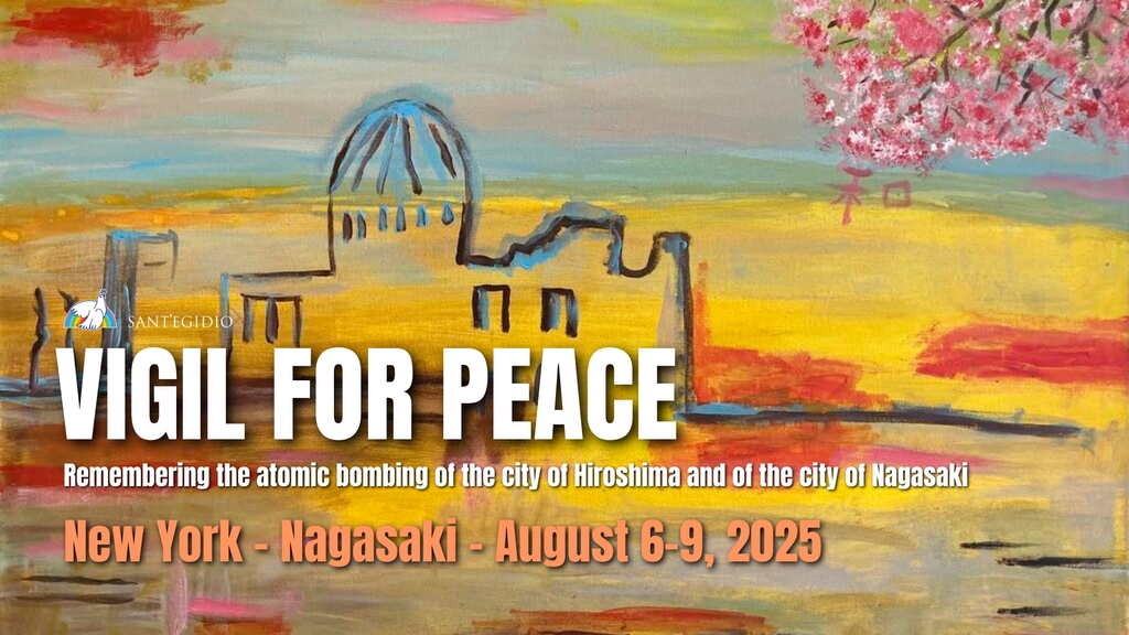Vigil for Peace: 80th memorial of the victims of the atomic bombing of Hiroshima and Nagasaki