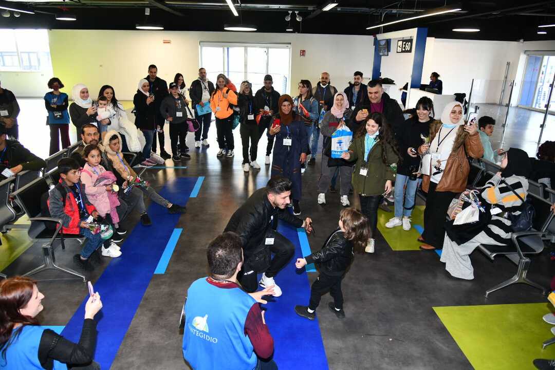 Arrivo dei corridoi umanitari dalla Grecia e dal Libano - Marzo 2023