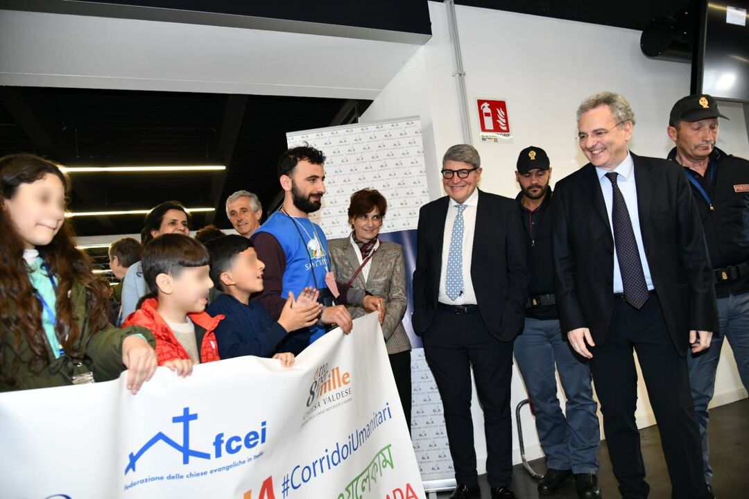 Arrivo dei corridoi umanitari dalla Grecia e dal Libano - Marzo 2023