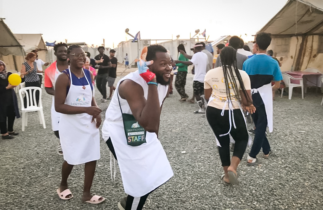 Nel campo profughi di Pournara, a Cipro, è iniziata anche quest'anno la Sant'Egidio Summer