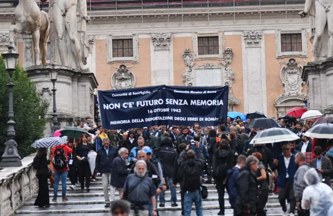 Memoria del 16 Ottobre 1943, a Roma una marcia per non dimenticare