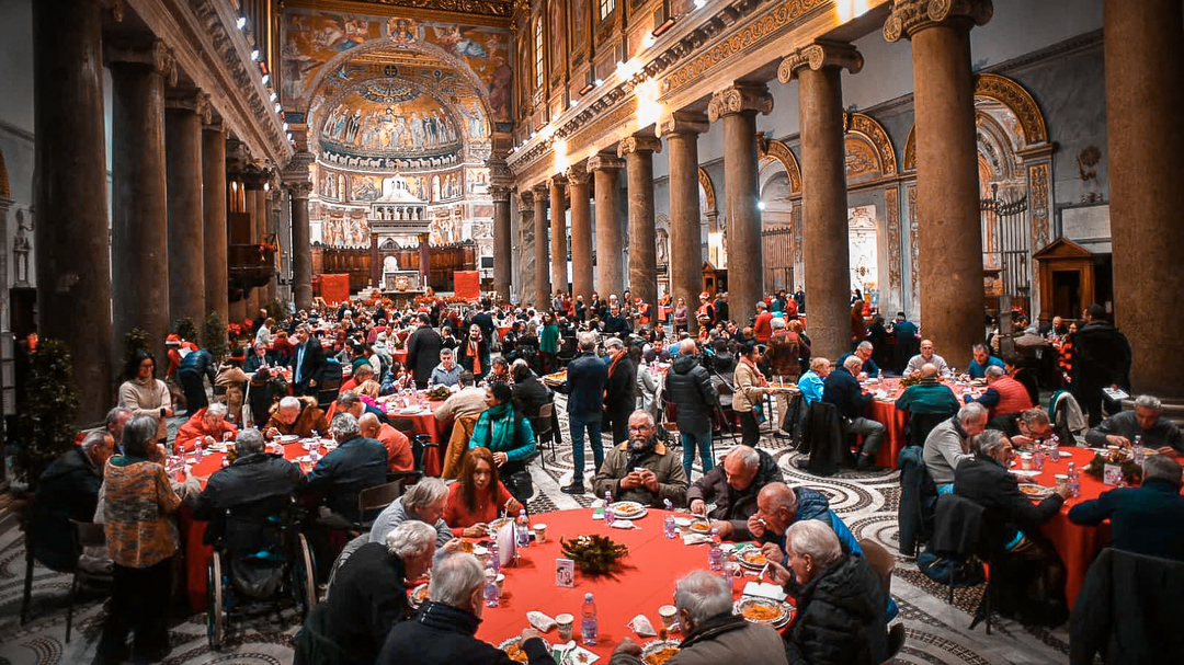 Il Natale di Sant'Egidio nella Basilica di Santa Maria in Trastevere